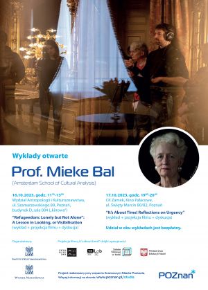 Wykłady otwarte prof. Mieke Bal